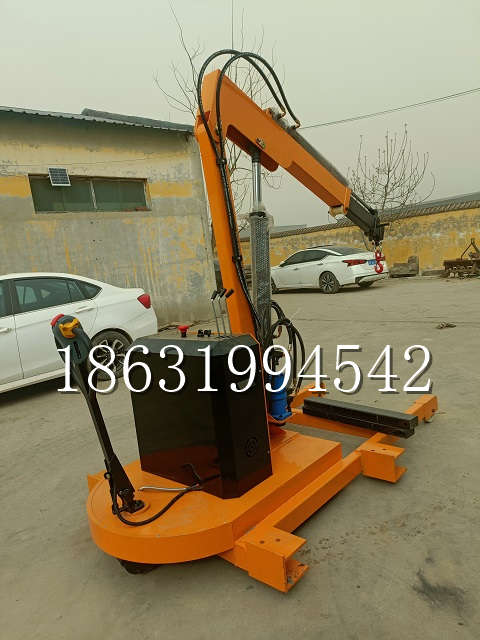 岳阳市自卸车厢随车吊 自制轮式四不像起重机 四驱平板吊 5吨 贵盛